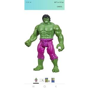 Hasbro Marvel Legends Retro 3.75" The Incredible Hulk Action Figure